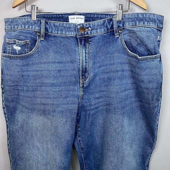 Lane Bryant Flex Magic Waistband Relaxed Fit Mid-Rise Straight Jeans Women’s 22 - Picture 2 of 11